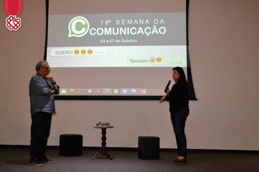 Hélio Sileman e Eloiza Fontes abrem a 16ª Semana de Comunicação do IMESB,