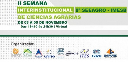 Semana Interinstitucional De Ci Ncias Agr Rias E Semana Acad Mica De