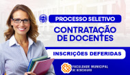 Inscrições Deferidas – Edital nº 03/2026