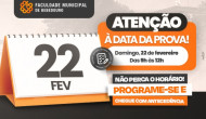 Processo Seletivo Bolsas Remanescentes Proesb 2026: confira as orientações para a prova deste domingo (22)