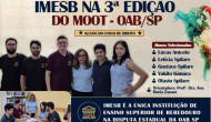 Curso de Direito do IMESB é classificado em competição estadual de Direitos Humanos