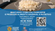 Minicurso ensina produção de Kefir e promove conhecimento sobre alimentação saudável e fermentação natural