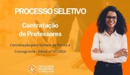 Convocação para Sorteio de Ponto e Cronograma – Edital nº 01/2025