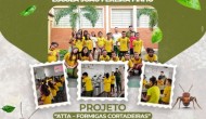 Alunos da Escola João Pereira Pinho visitam projeto sobre formigas cortadeiras na Faculdade Municipal de Bebedouro