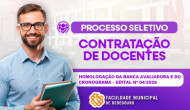 Homologação da Banca Avaliadora e do Cronograma – Edital nº 04/2026