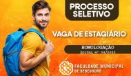 Homologação do Resultado Final do Processo Seletivo Estagiários Remunerados – Cadastro de Reserva Edital nº 04/2025