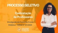 Divulgação do Ponto da Prova Didática - Edital nº 01/2025