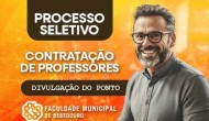 Faculdade Municipal de Bebedouro divulga o ponto para realização da prova didática – Edital nº 02/2025