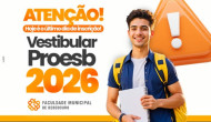 Último dia para se inscrever no Vestibular 2026 e no Proesb da Faculdade Municipal de Bebedouro