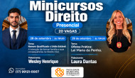 Curso de Direito promove minicursos gratuitos sobre Direito Civil e Lei Maria da Penha