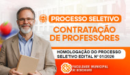Homologação do Processo Seletivo Simplificado – Edital nº 01/2026