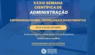 Faculdade Municipal de Bebedouro promove a 33ª Semana Científica de Administração focada em Empreendedorismo, Tecnologia e Investimentos