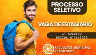 Aditivo 01 - Edital 04/2025: Processo Seletivo de Estagiários Remunerados – Cadastro de Reserva