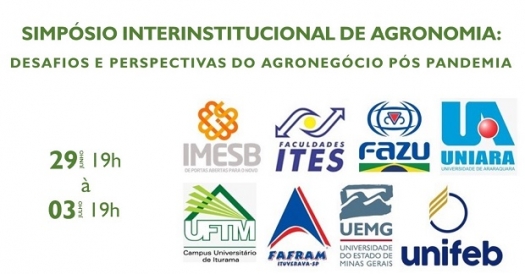 Simpósio Interinstitucional de Agronomia: Desafios e Perspectivas do Agronegócio Pós Pandemia