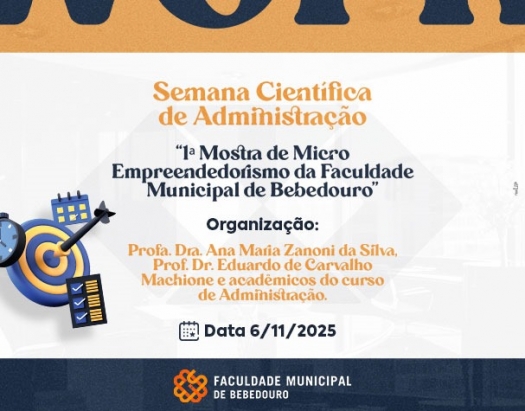 Faculdade Municipal de Bebedouro realiza 1ª Feira de Microempreendedores durante Semana Científica