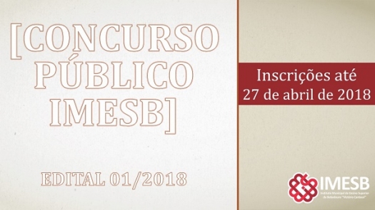 IMESB realiza concurso público para contratação técnico-administrativo
