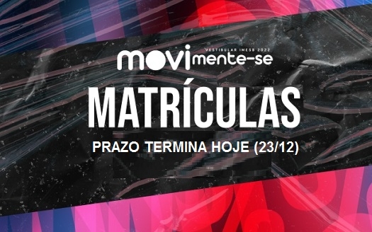 Prazo para matrículas dos aprovados no vestibular terminam nesta quinta-feira, 23