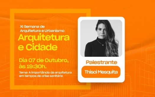 Quarta noite de palestra e oficina de pintura na Semana Acadêmica de Arquitetura e Urbanismo