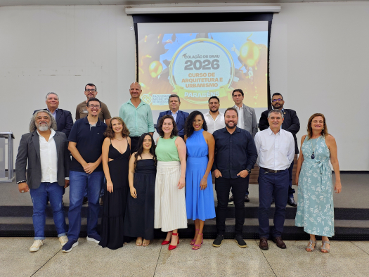 Colação de grau da Turma Série Dourada de Arquitetura e Urbanismo