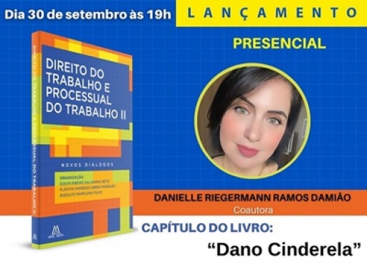 Livro de docente do IMESB &quot;Direito do Trabalho e Processual do Trabalho II: novos diálogos&quot; será lançado em Salvador