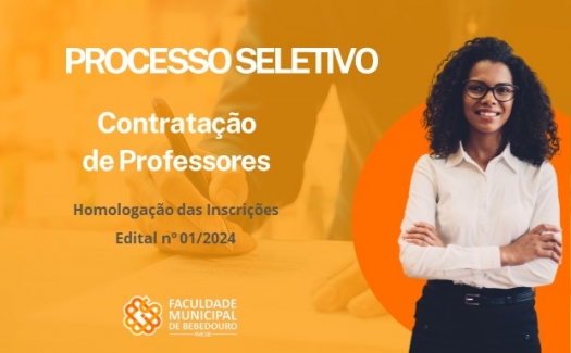 Homologação das Inscrições – Edital nº 01/2025