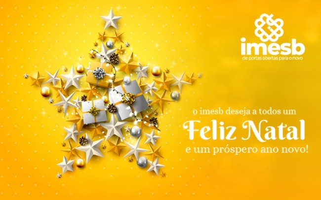 IMESB deseja a todos Feliz Natal e Próspero Ano Novo!