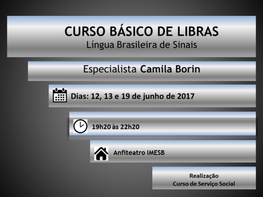 Serviço Social oferece curso para aprender Libras