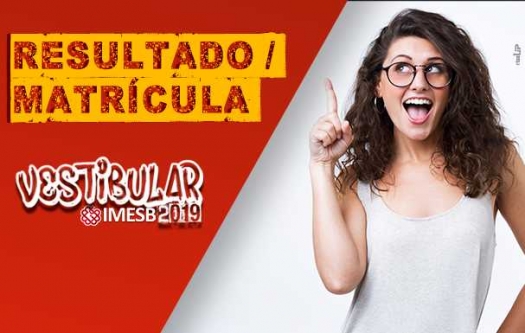 RESULTADO VESTIBULAR 2019