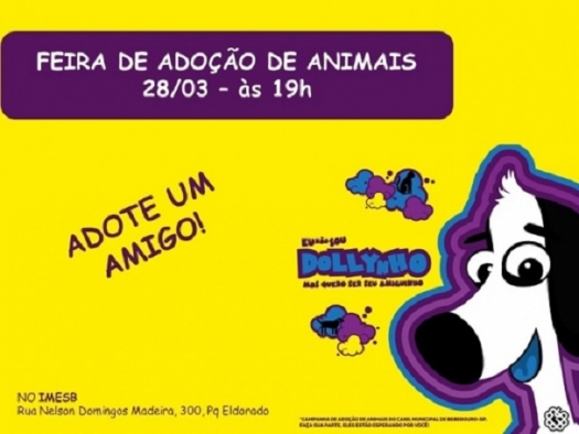 IMESB realiza feira para adoção de animais