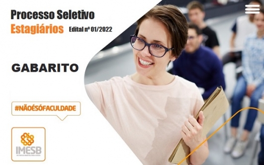 Gabarito: Processo Seletivo Estagiários 01/2022