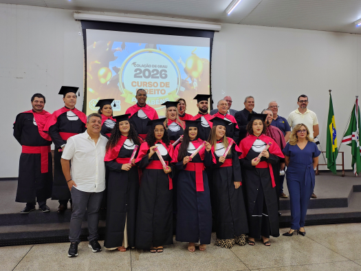 Cola&ccedil;&atilde;o de Grau &ndash; Direito | Turma &ldquo;Prof. Dr. Josu&eacute; Justino do Rio&rdquo;