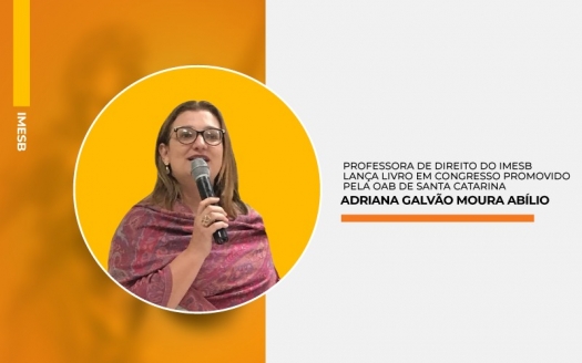 Professora de Direito do IMESB lança livro em congresso promovido pela OAB de Florianópolis