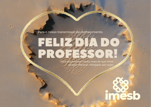 IMESB parabeniza todos os professores pelo seu dia!
