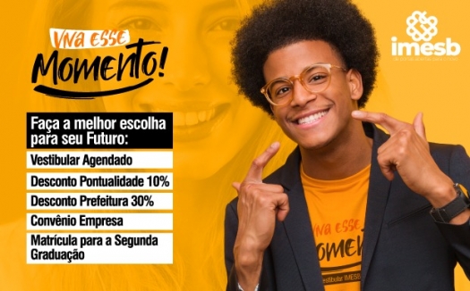 Vestibular Agendado IMESB | Faça a melhor escolha para seu futuro!