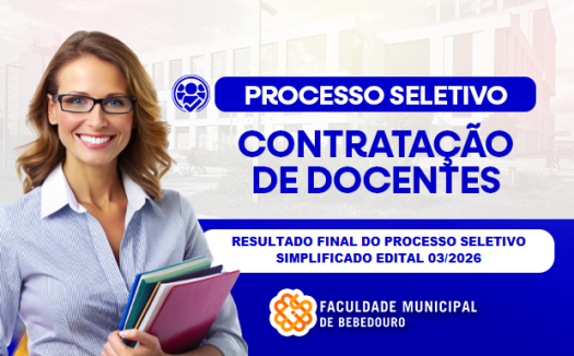 Resultado Final do Processo Seletivo Simplificado &ndash; Edital n&ordm; 03/2026
