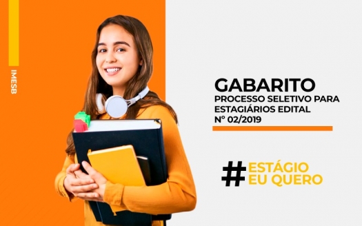 GABARITO: Processo Seletivo para Estagiário 02/2019