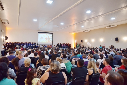 Cerimonia de colação de grau dos cursos de Arquitetura e Urbanismo, Jornalismo e Publicidade e Propaganda