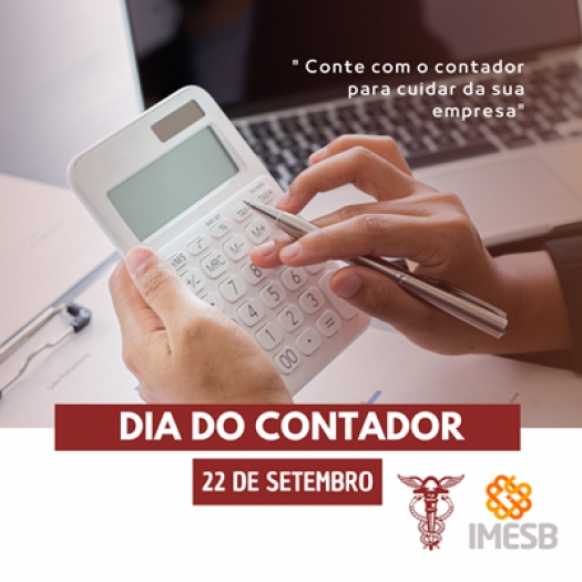 IMESB parabeniza todos os Contadores e estudantes de Ciências Contábeis