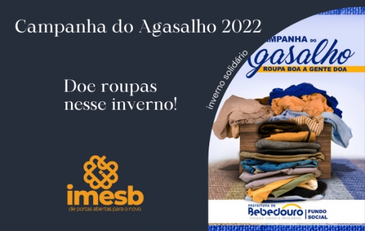 IMESB inicia campanha do agasalho