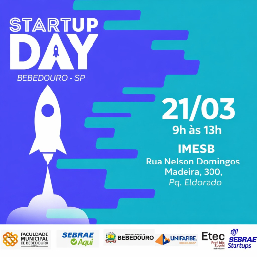 Faculdade Municipal de Bebedouro recebe o Startup Day 2026