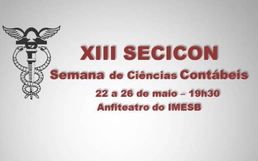 Ciências Contábeis realiza a XIII SECICON