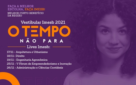 Coordenadores do IMESB fazem lives para apresentar as graduações e interagir com a comunidade
