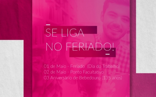 Ponto facultativo, feriado e aniversário de Bebedouro