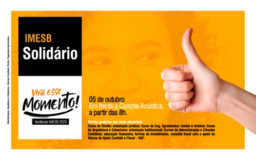 IMESB oferece serviços gratuitos em evento solidário
