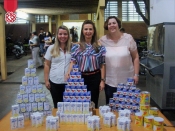IMESB faz entrega simbólica dos produtos arrecadados para a Festa Direito de Viver