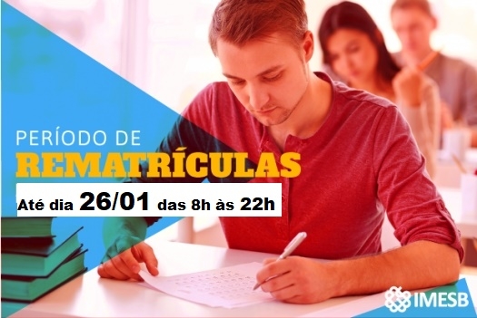 Atenção ao período de matrícula, rematrículas e transferências para o ano letivo 2018