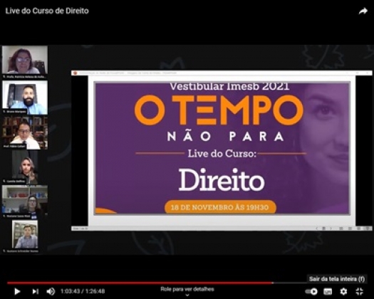 Live IMESB | Direito