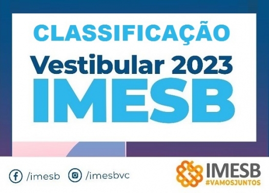 IMESB divulga resultado do Vestibular 2023: confira!