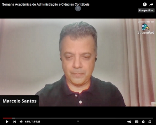 Semana de Administração e Ciências Contábeis – Marcelo de Souza Santos | 21/10