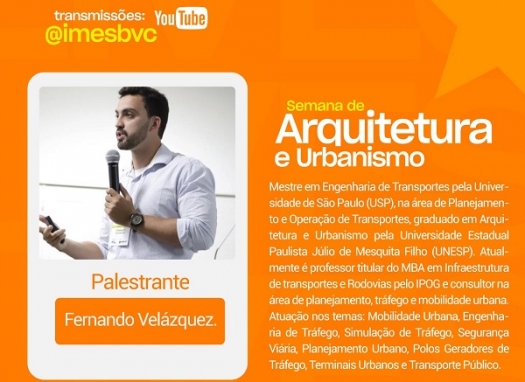 Terceira noite da Semana de Arquitetura e Urbanismo discute os diversos caminhos da arquitetura pelas VIAS da engenharia